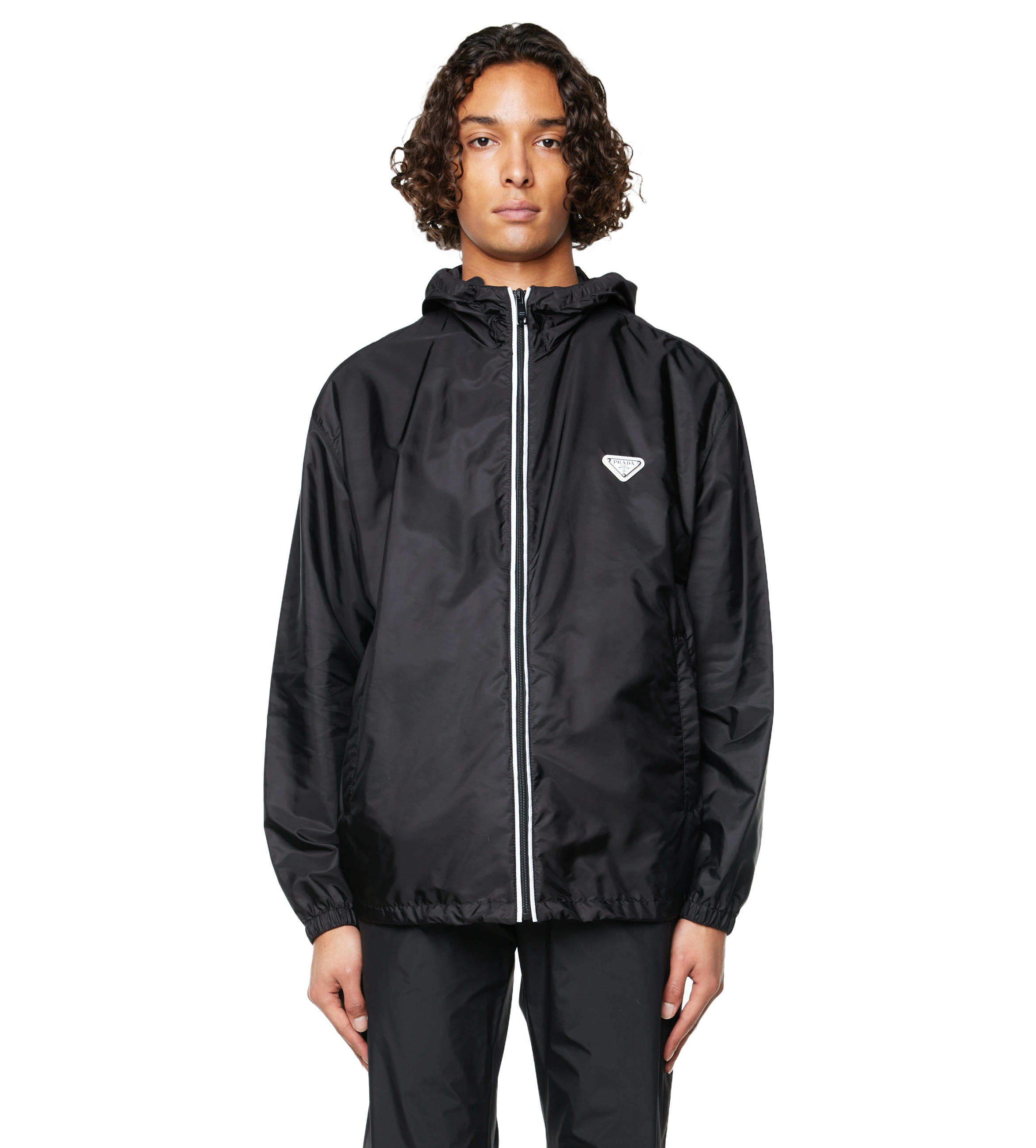 Black top prada jacket