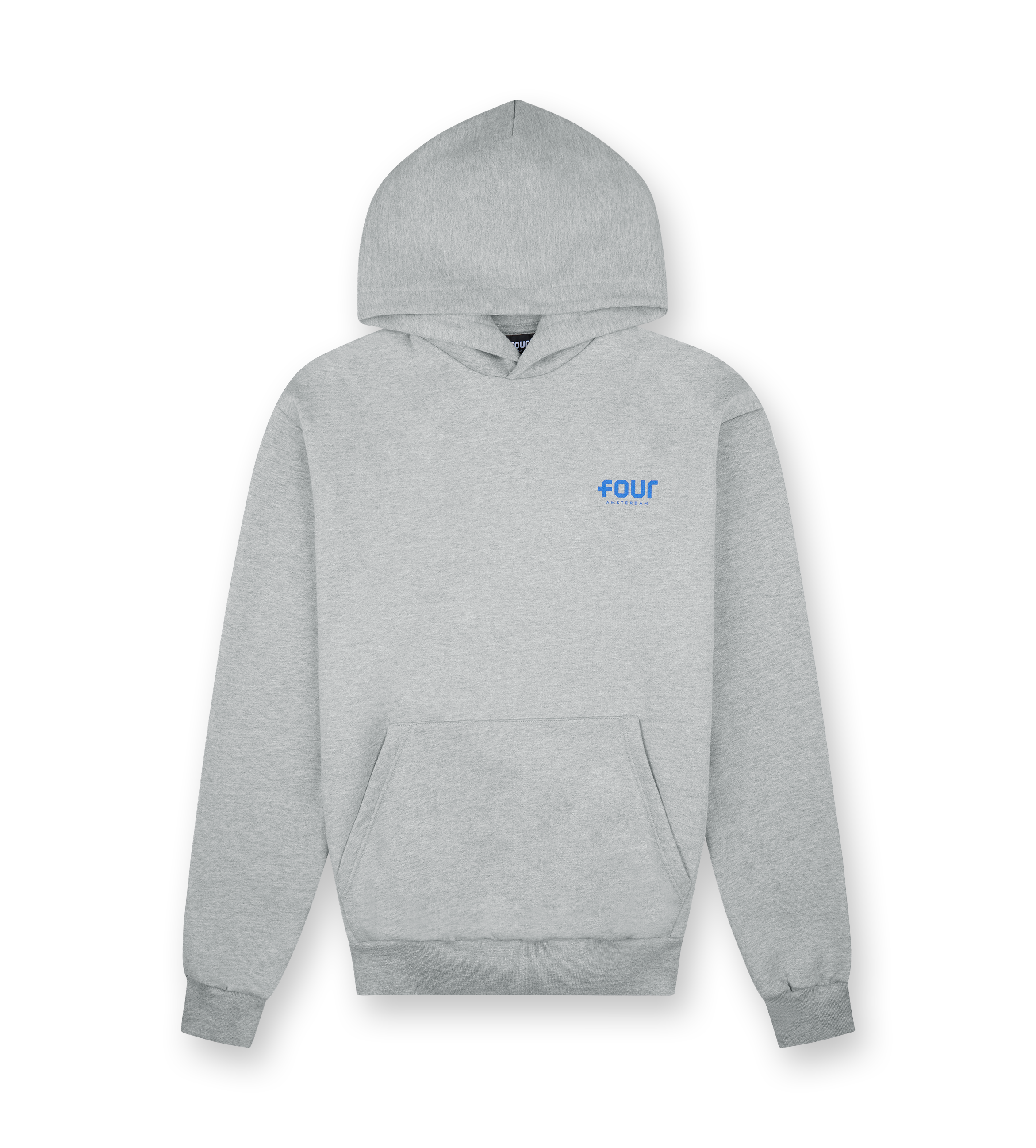 Grey and blue hoodie hotsell