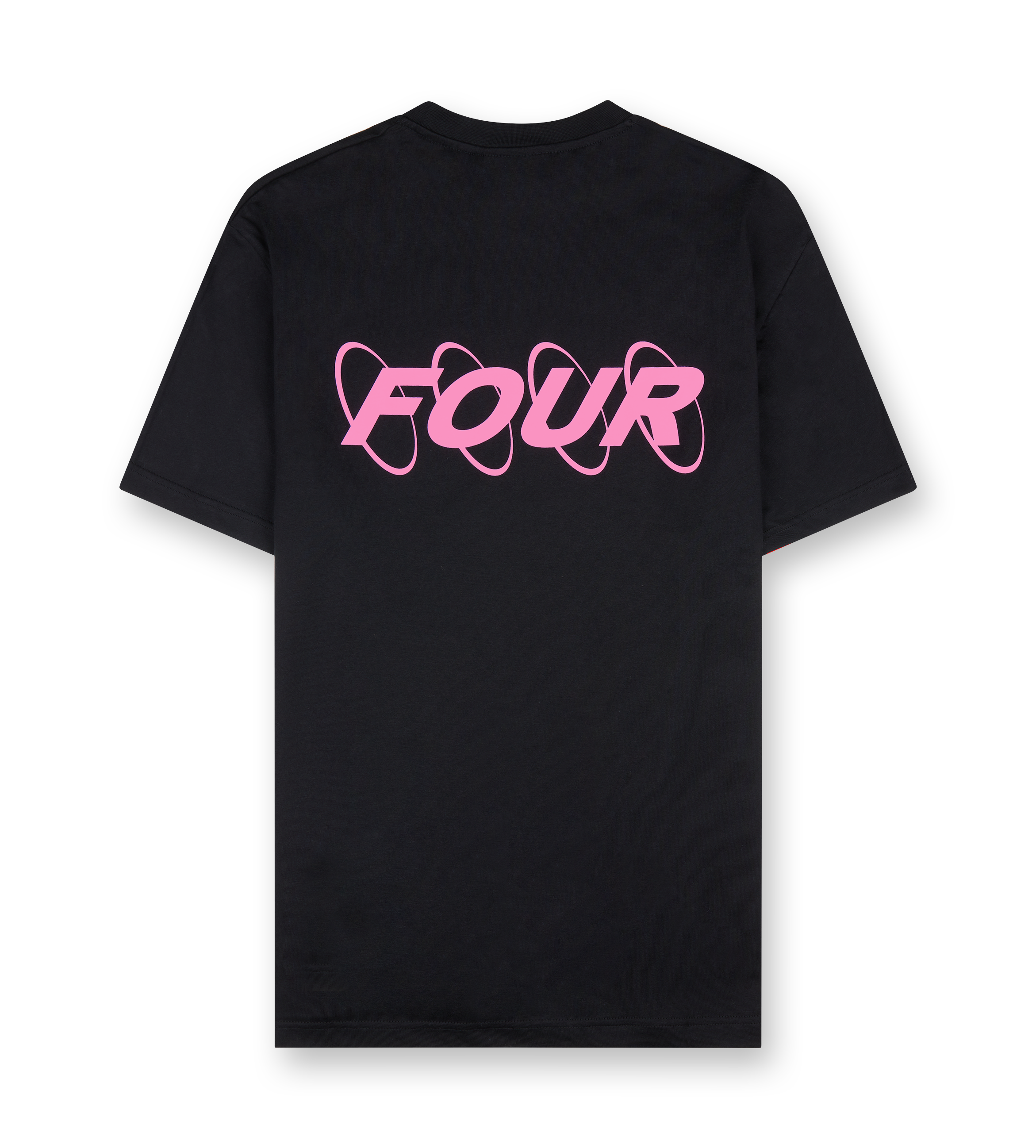 Circles Logo T-shirt Black/ Pink