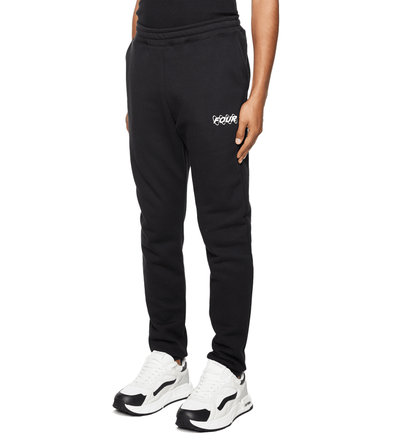 Circles Logo Sweatpants Black - XS
