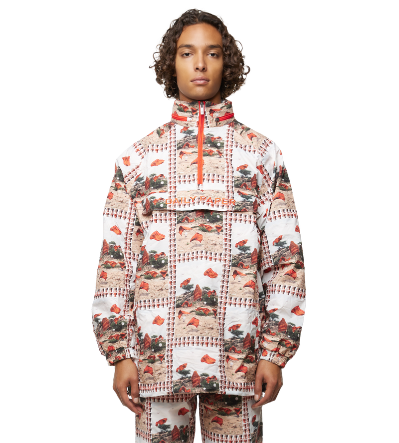 Ramses Jacket Red Grey - S