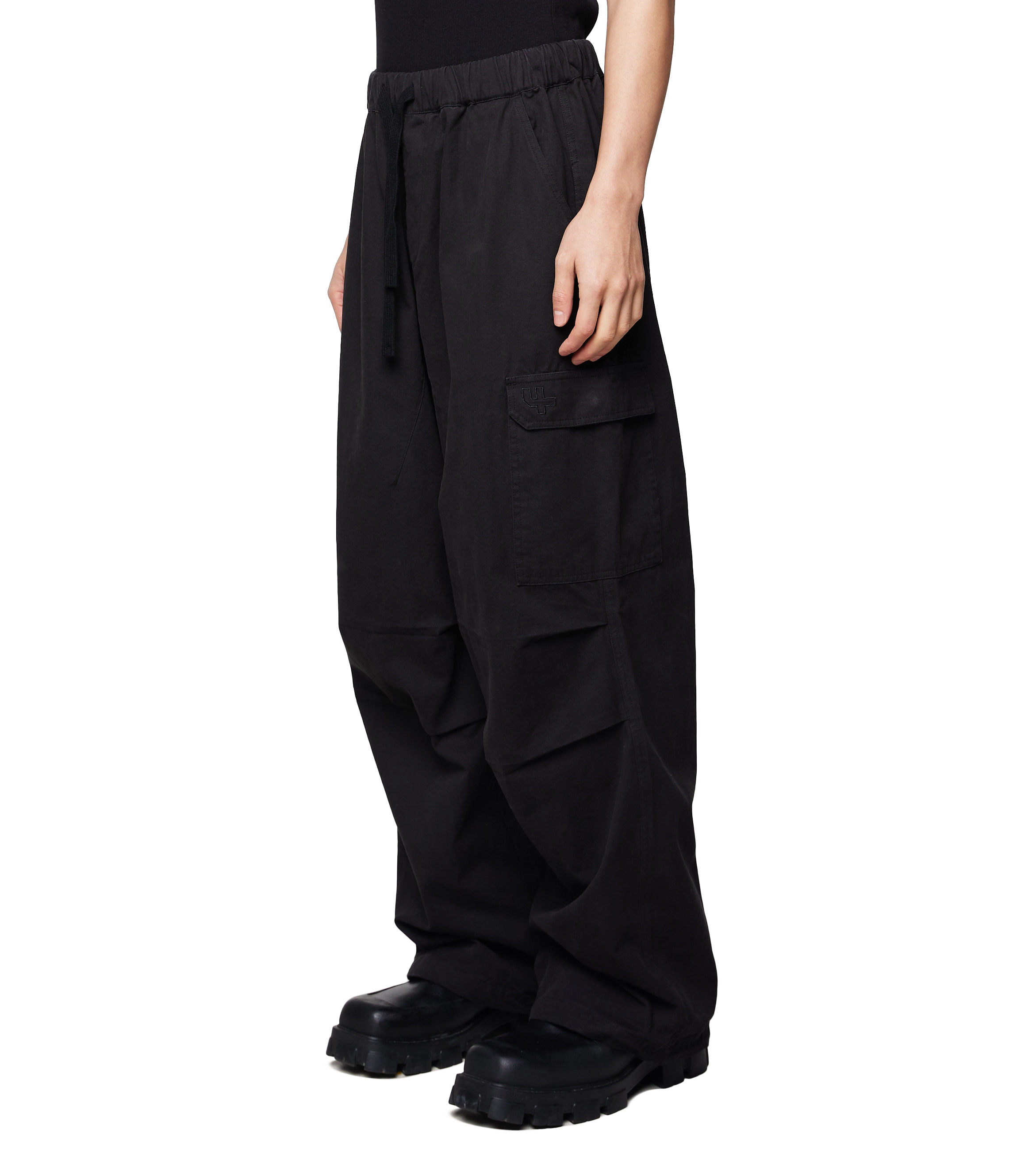 Parachute Pants All Black