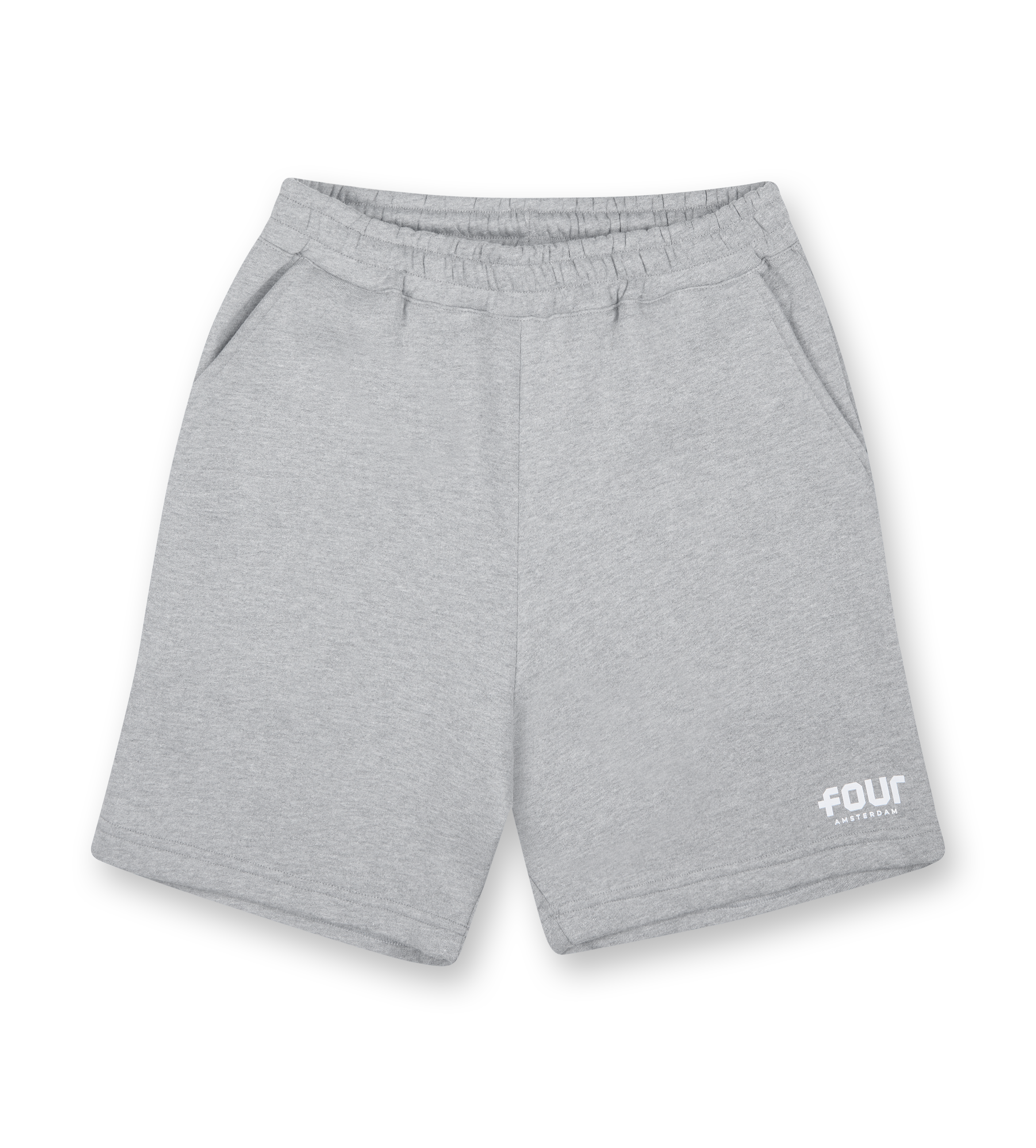 Logo Shorts Grey FOUR Amsterdam