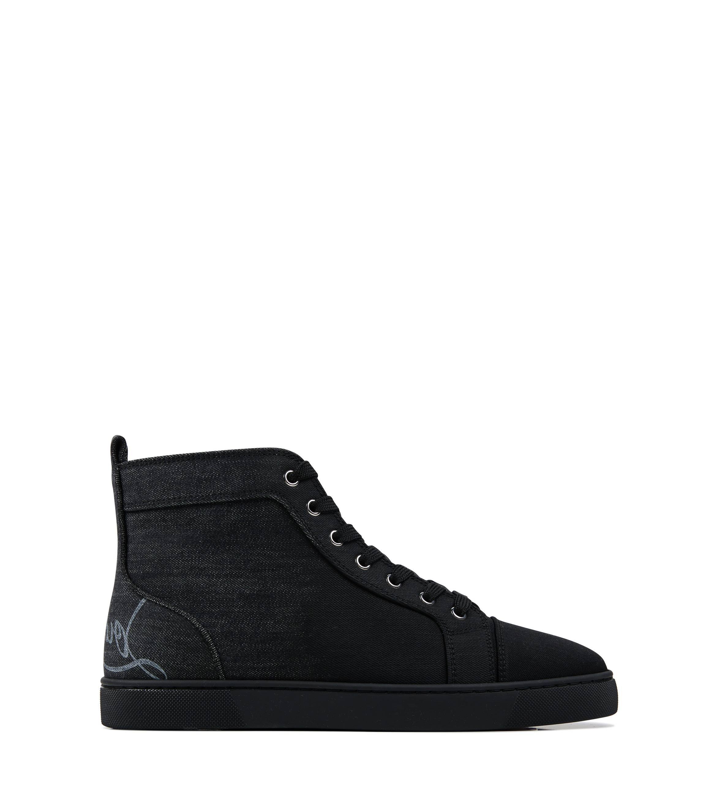 Black high top louboutins shop