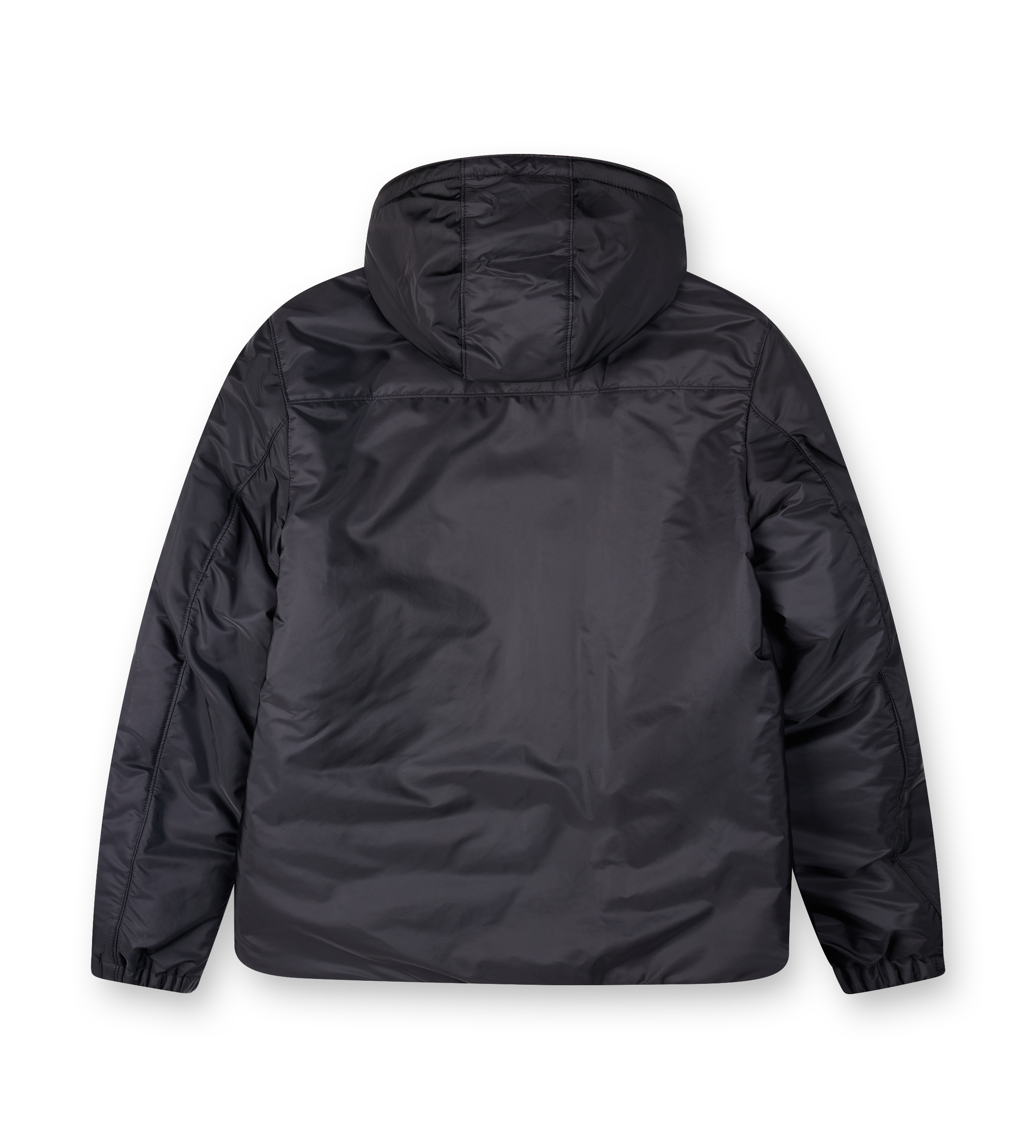 Prada Re-Nylon Puffer Jacket in Black