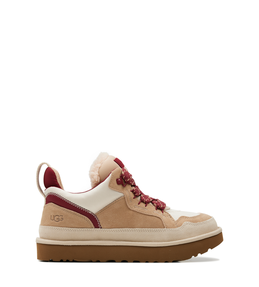 UGG Lowmel Sneakers in Driftwood / Biking Red
