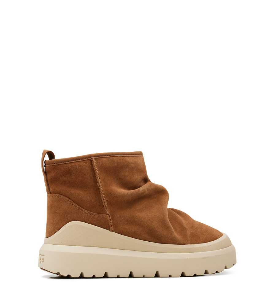 UGG Heritage Utility Mini Boots in Chestnut / Whitecap