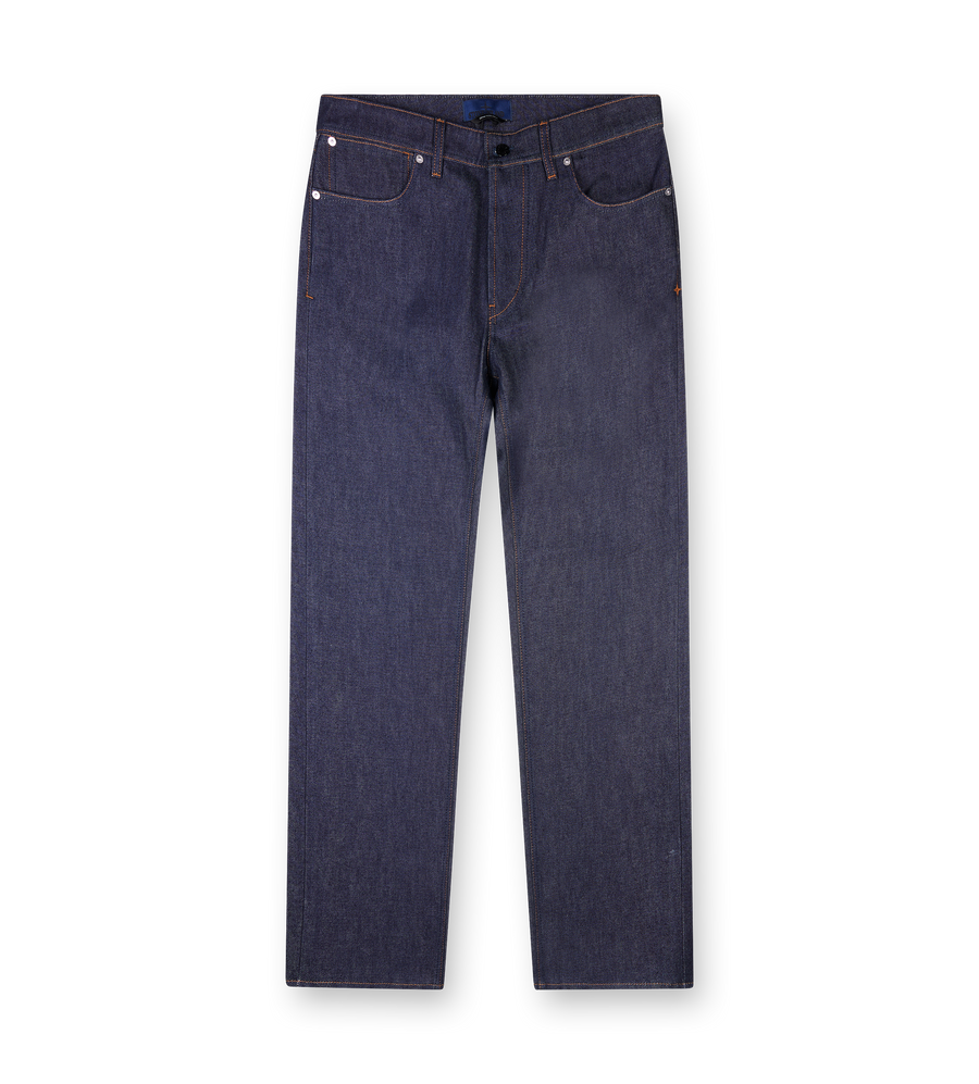 Stone Island Indigo Denim-Raw Jeans in Blue raw