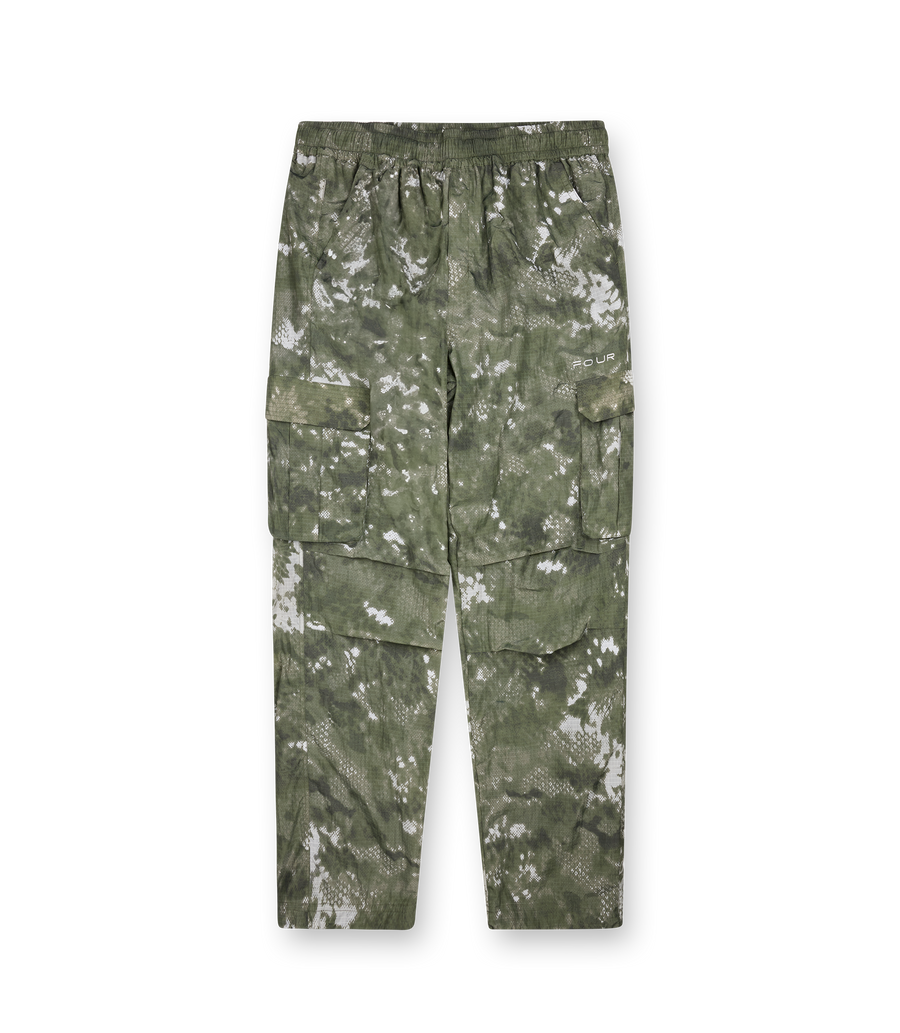 Sportswear Windbreaker Pants Green Camo