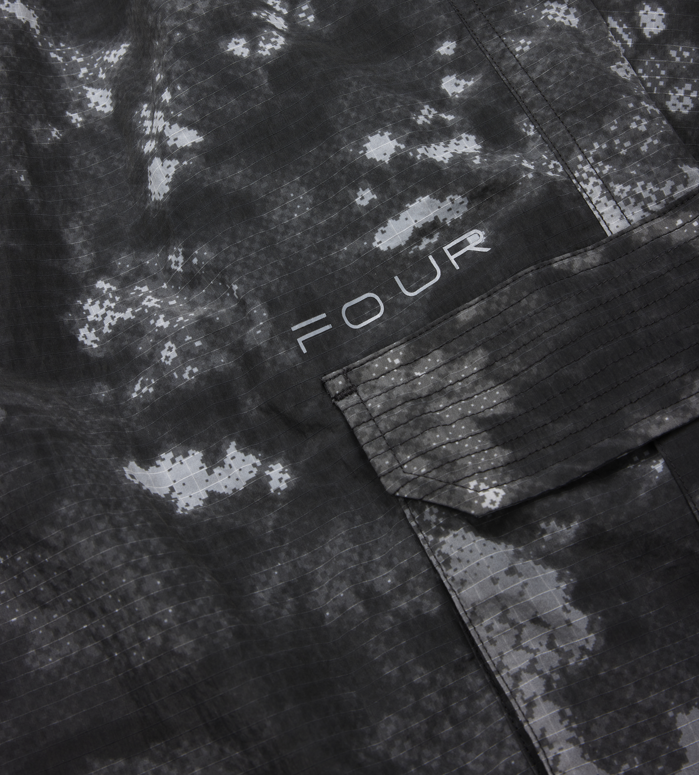 Sportswear Windbreaker Pants Grey Camo