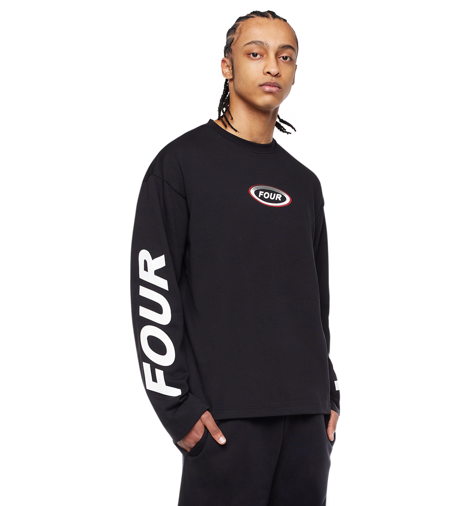 Reconstructed Circles Longsleeve Black