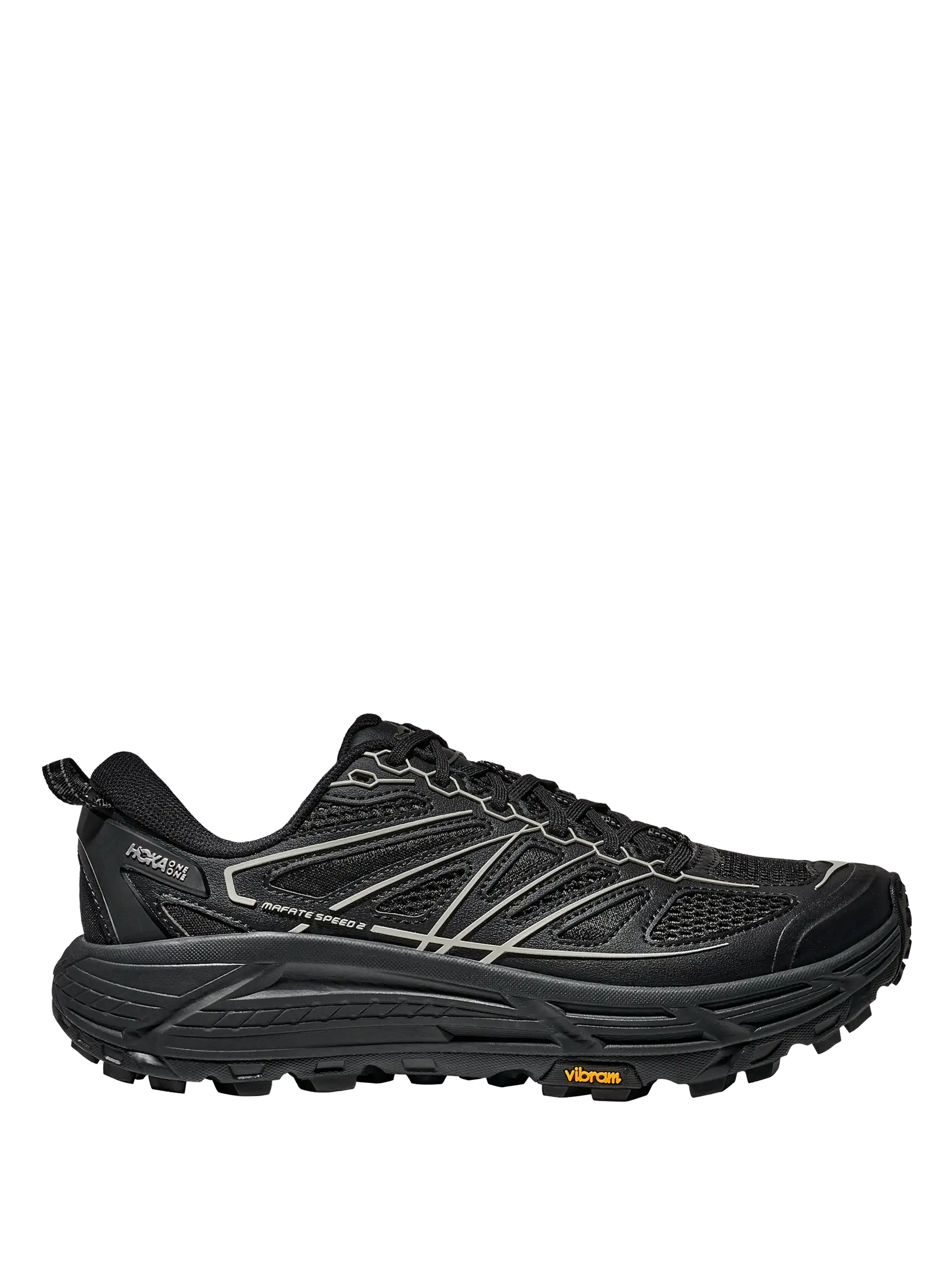 HOKA Stealth/Tech Mafate Speed 2 in Black – FOUR Amsterdam
