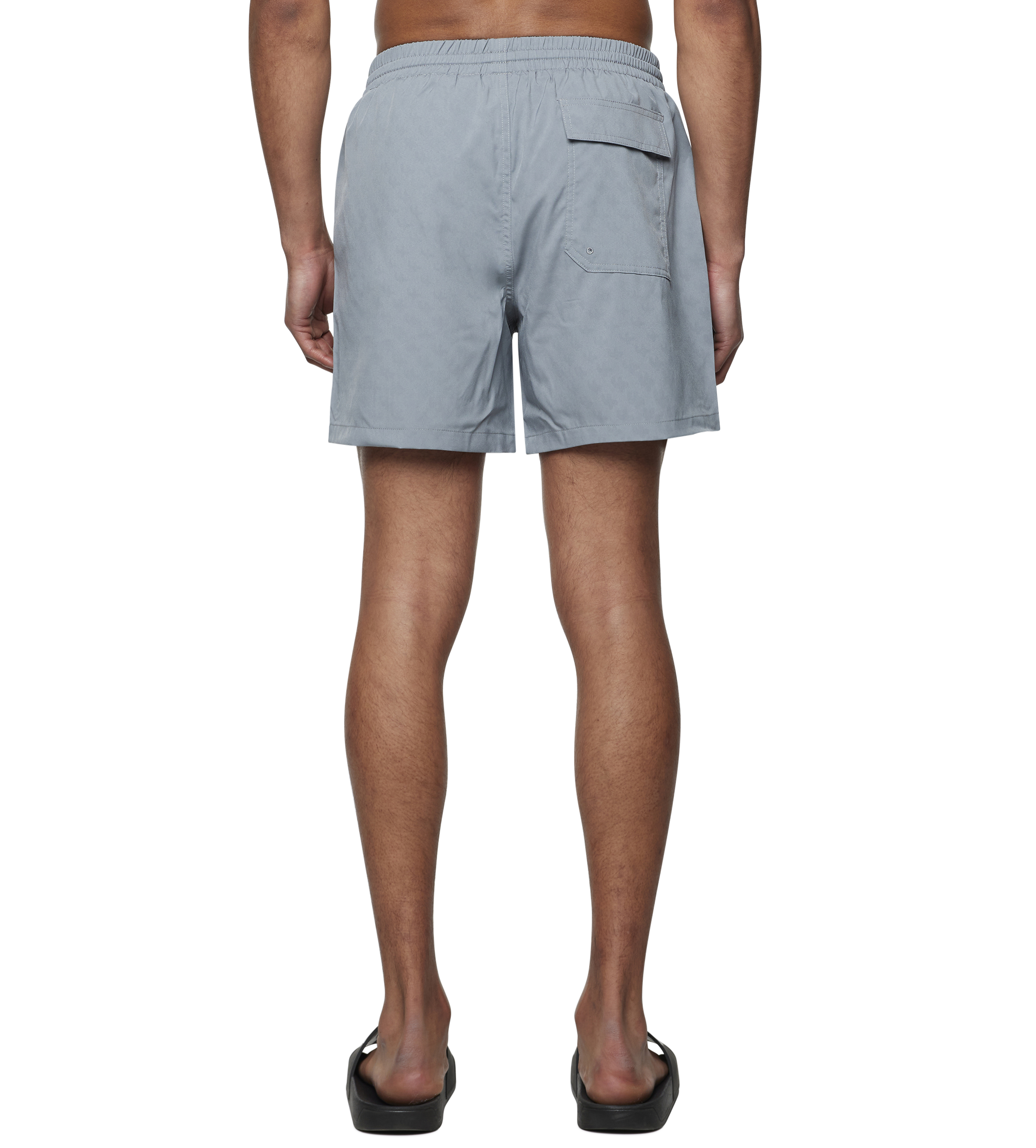 Logo 4AOP Swim Shorts Mockingbird Grey/ White