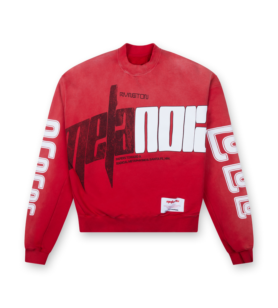 123 Rivington All Things New CVA ronde hals in metarood