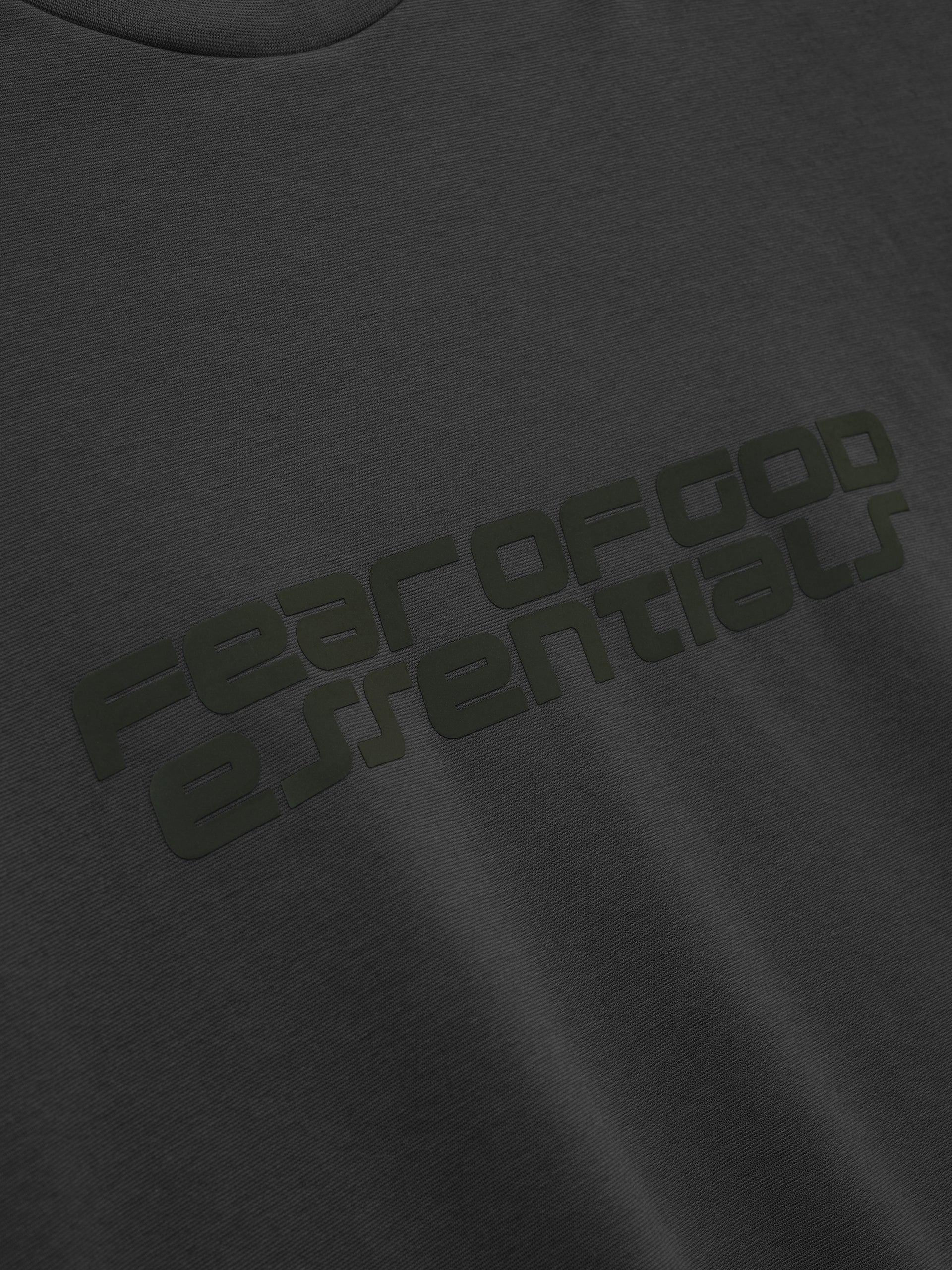 Fear of God Essentials Ponte 90s Tee in Iron Grey