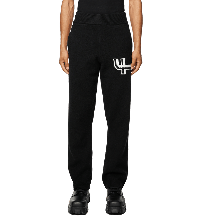 Knitted Pants Black - XL