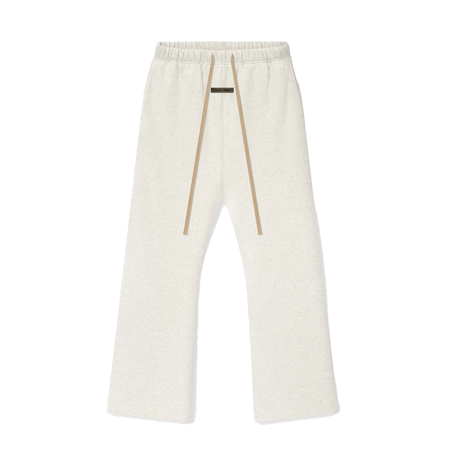 Fear of God Essentials Flare Sweatpant in Oatmeal Heather