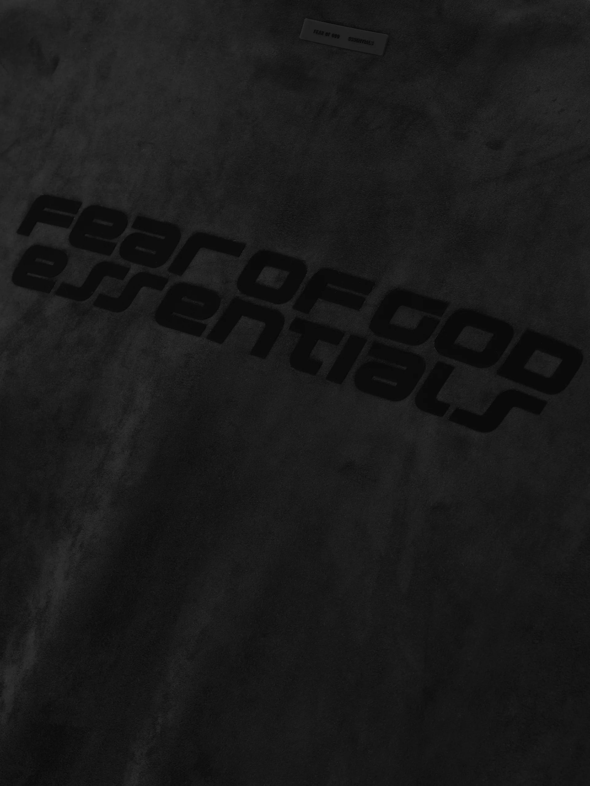 Fear of God Essentials 3/4 Sleeve Jacket in Vintage Black