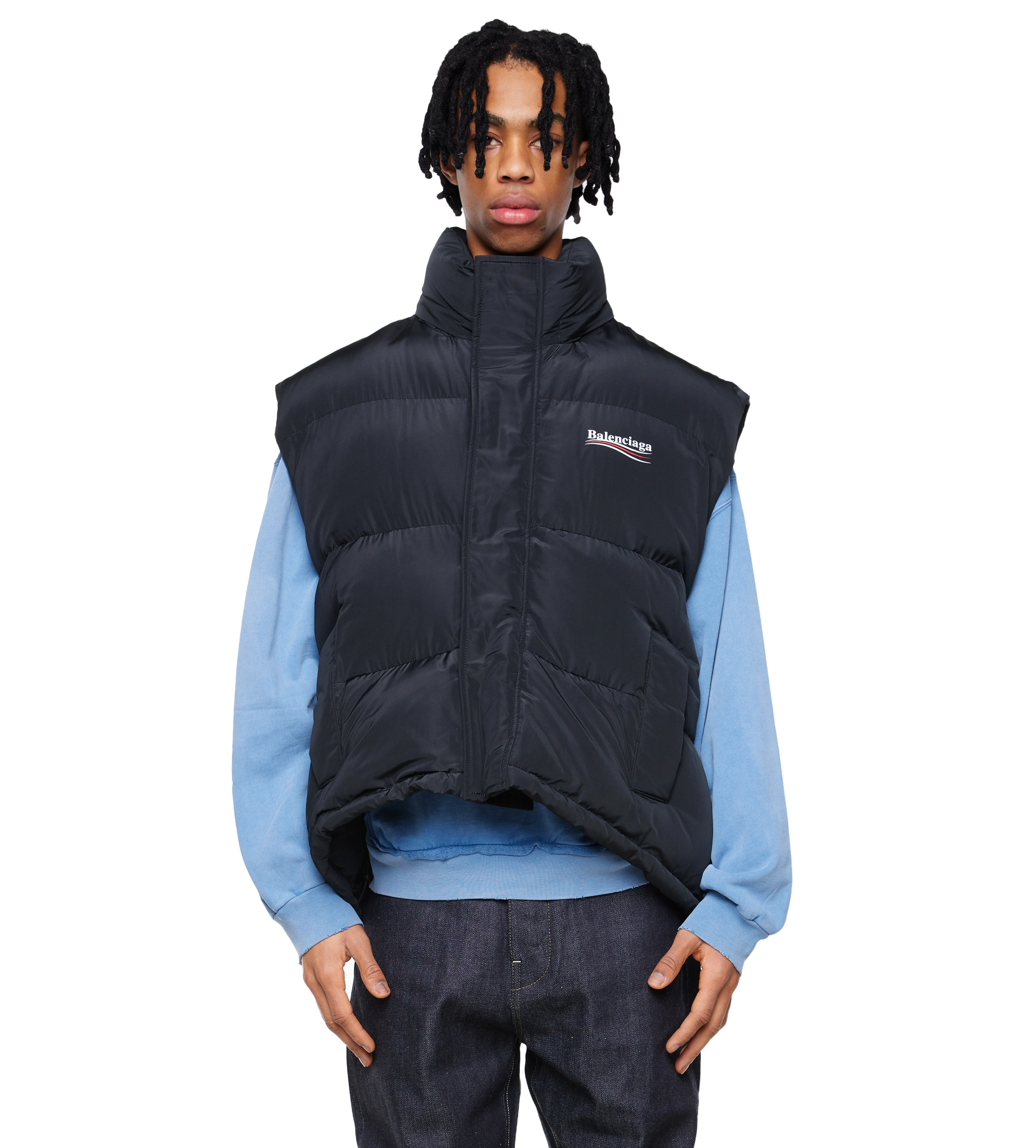 Political Campaign Cocoon Puffer Black