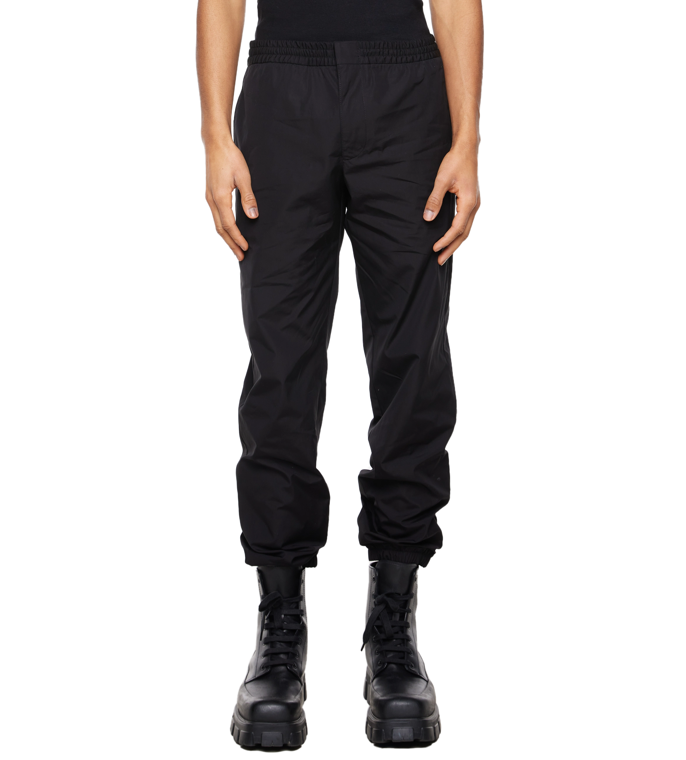 Prada nylon joggers hotsell