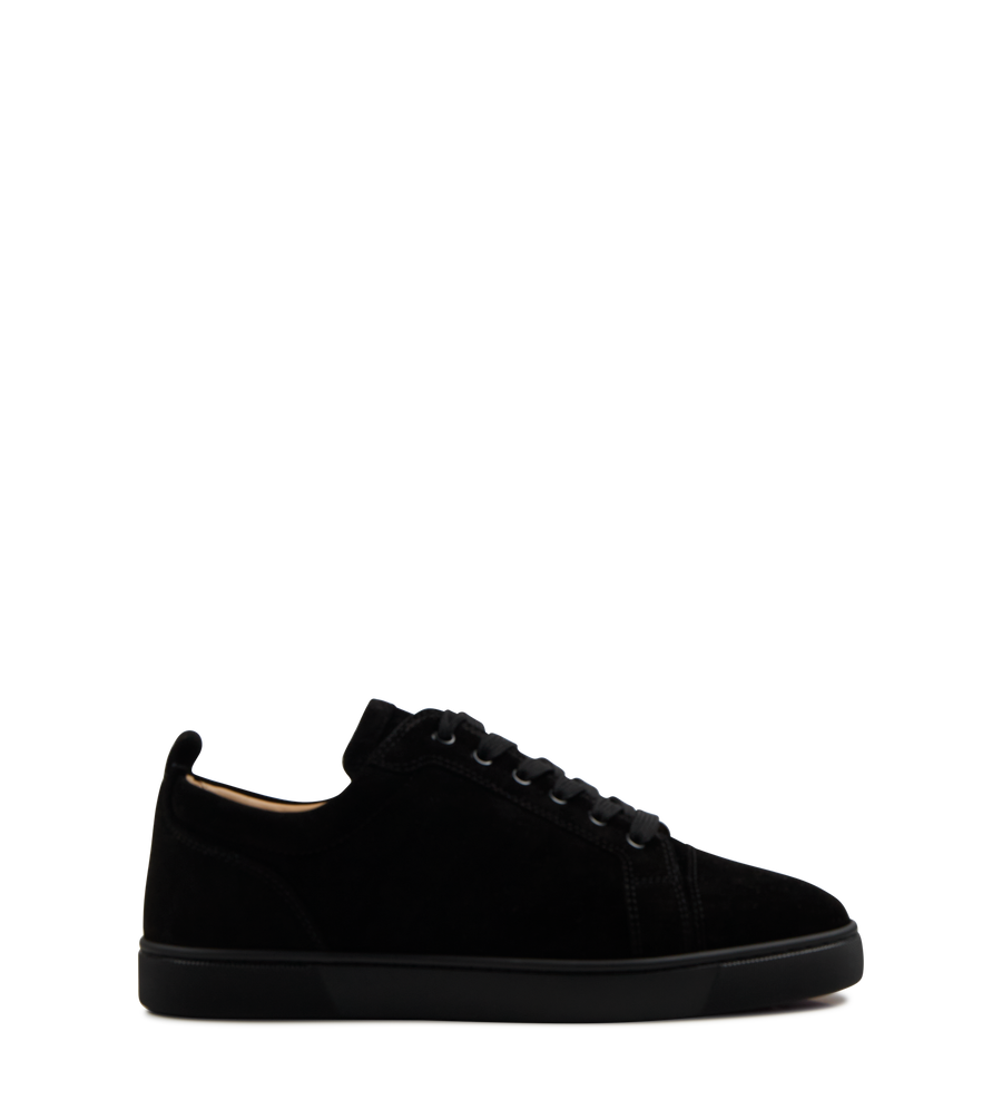 Christian Louboutin Louis Junior Flat Sneaker in Black