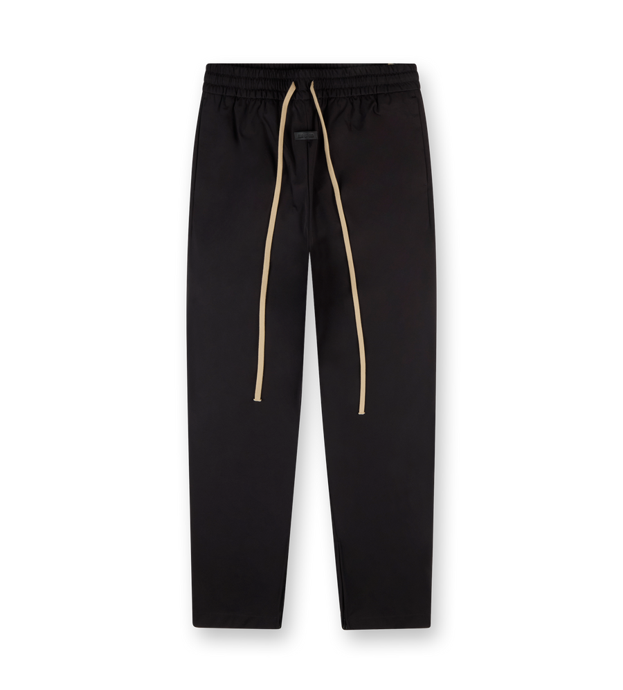Nylon Track Pants Black