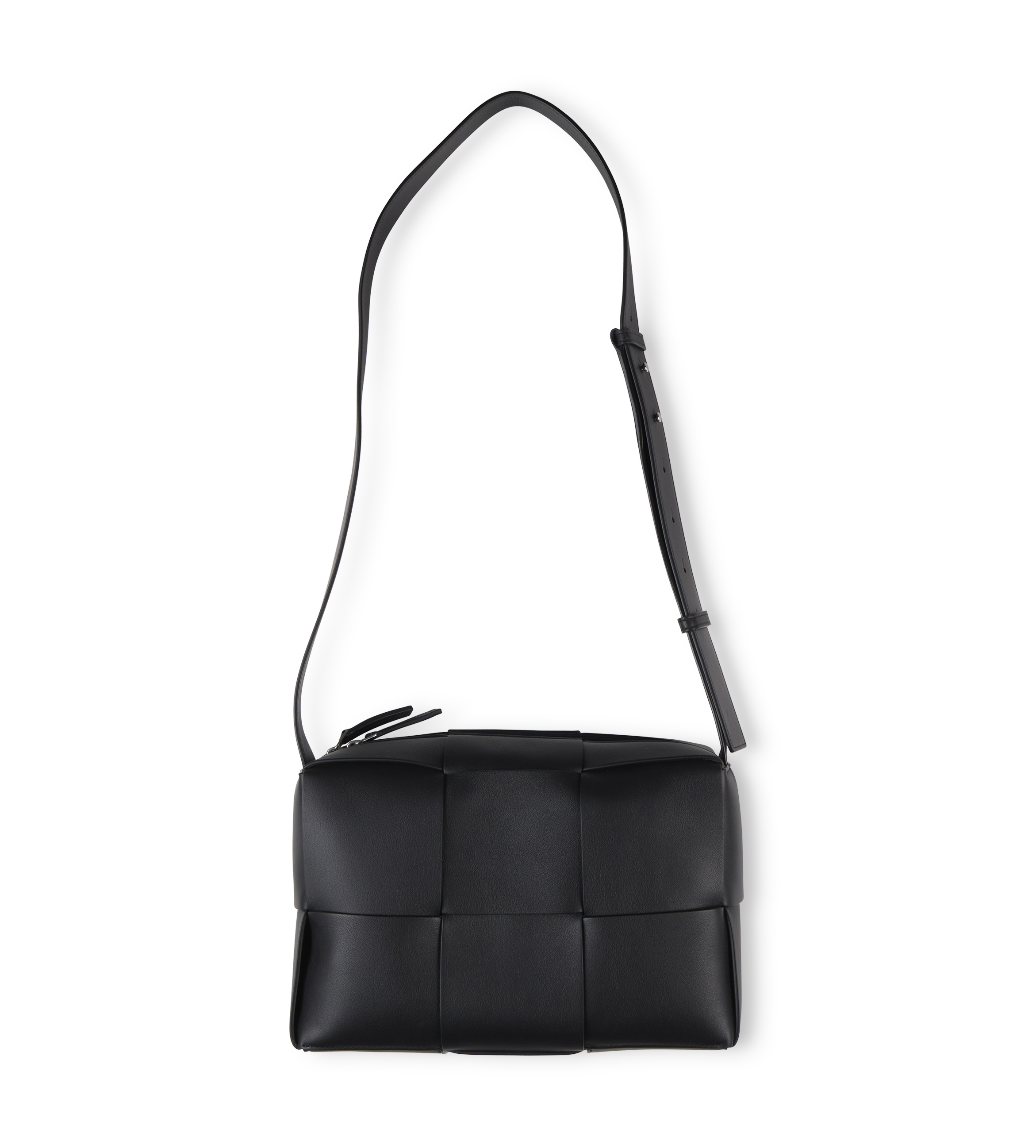 Arco Intreccio Camera Bag Black-Silver