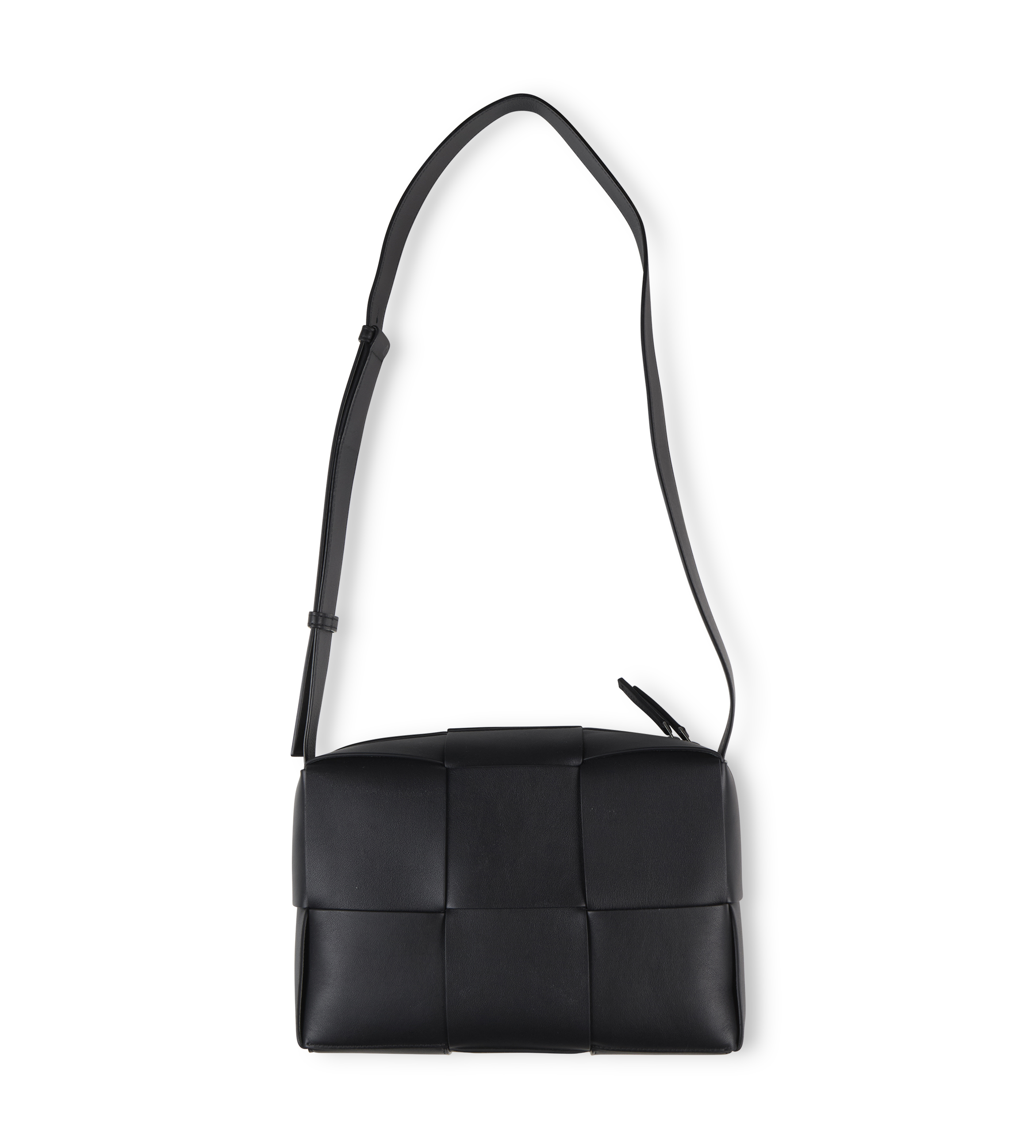Arco Intreccio Camera Bag Black-Silver