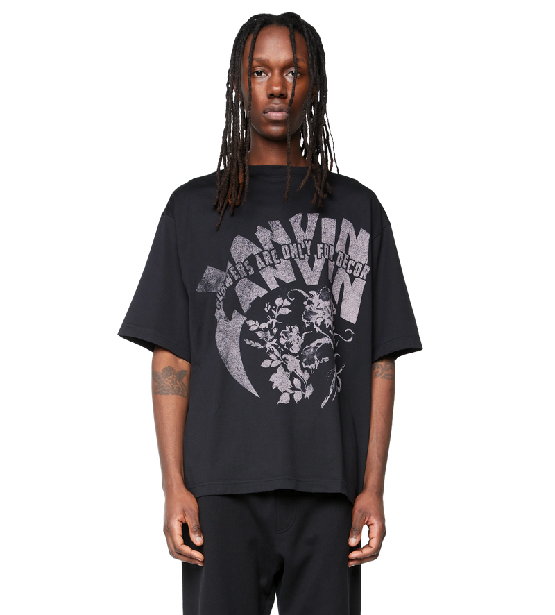 Lanvin X Future Printed T-shirt Black - XL