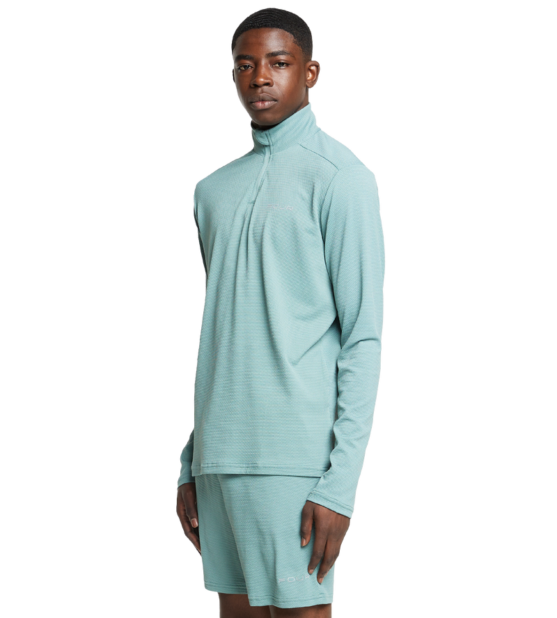 Sportswear Half Zip Trellis Green - XL
