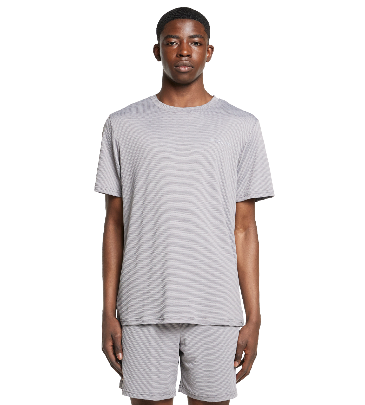 Sportswear T-shirt Light Grey – FOUR Amsterdam