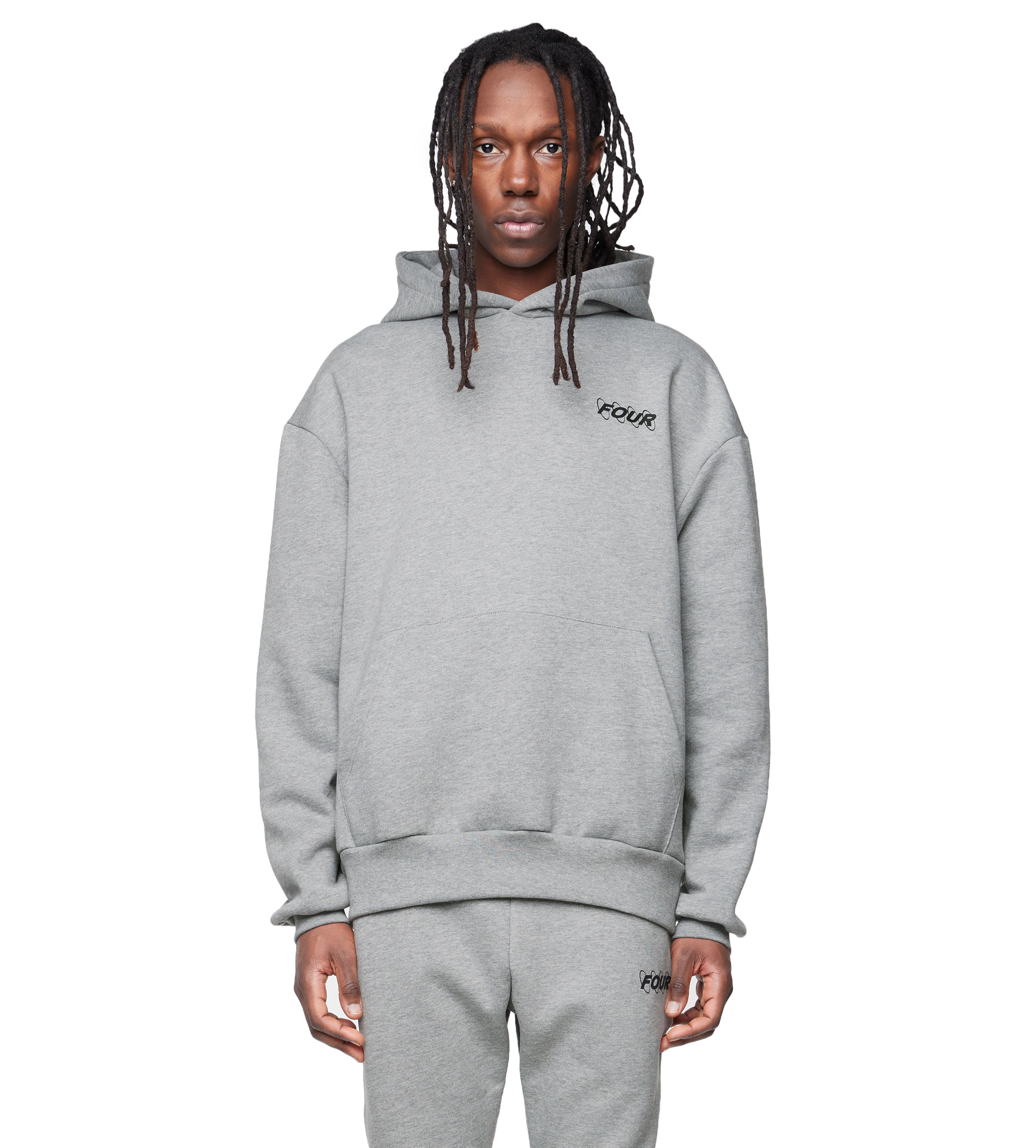 Circles Logo Hoodie Grey