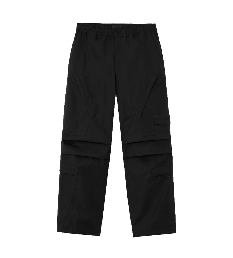 Ghost all-weather katoenen canvas cargobroek zwart