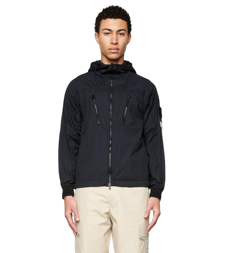 Skin Touch Packable Jacket Black - S