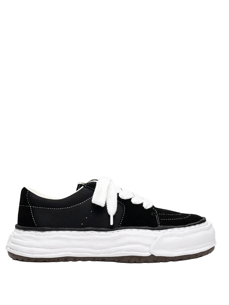 Maison MIHARA YASUHIRO "ERIC" OG Sole Canvas Low-Top Sneaker in Black