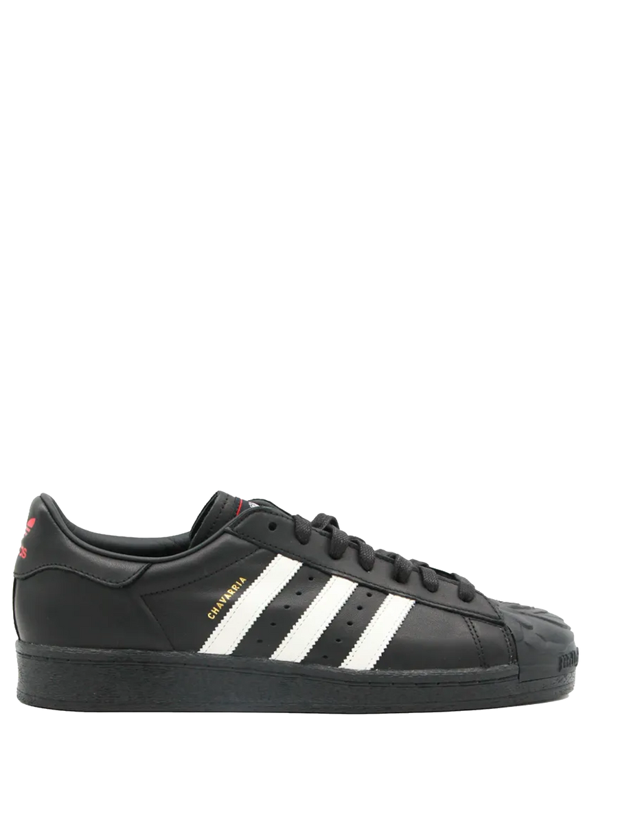 Willy Chavarria x adidas Superstar in Core Black Off White