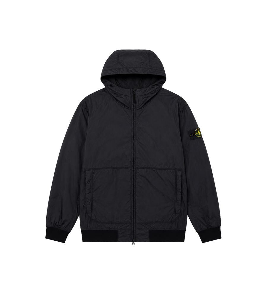 Crinkle Reps NY PrimaLoft®-TC jack met capuchon, marineblauw