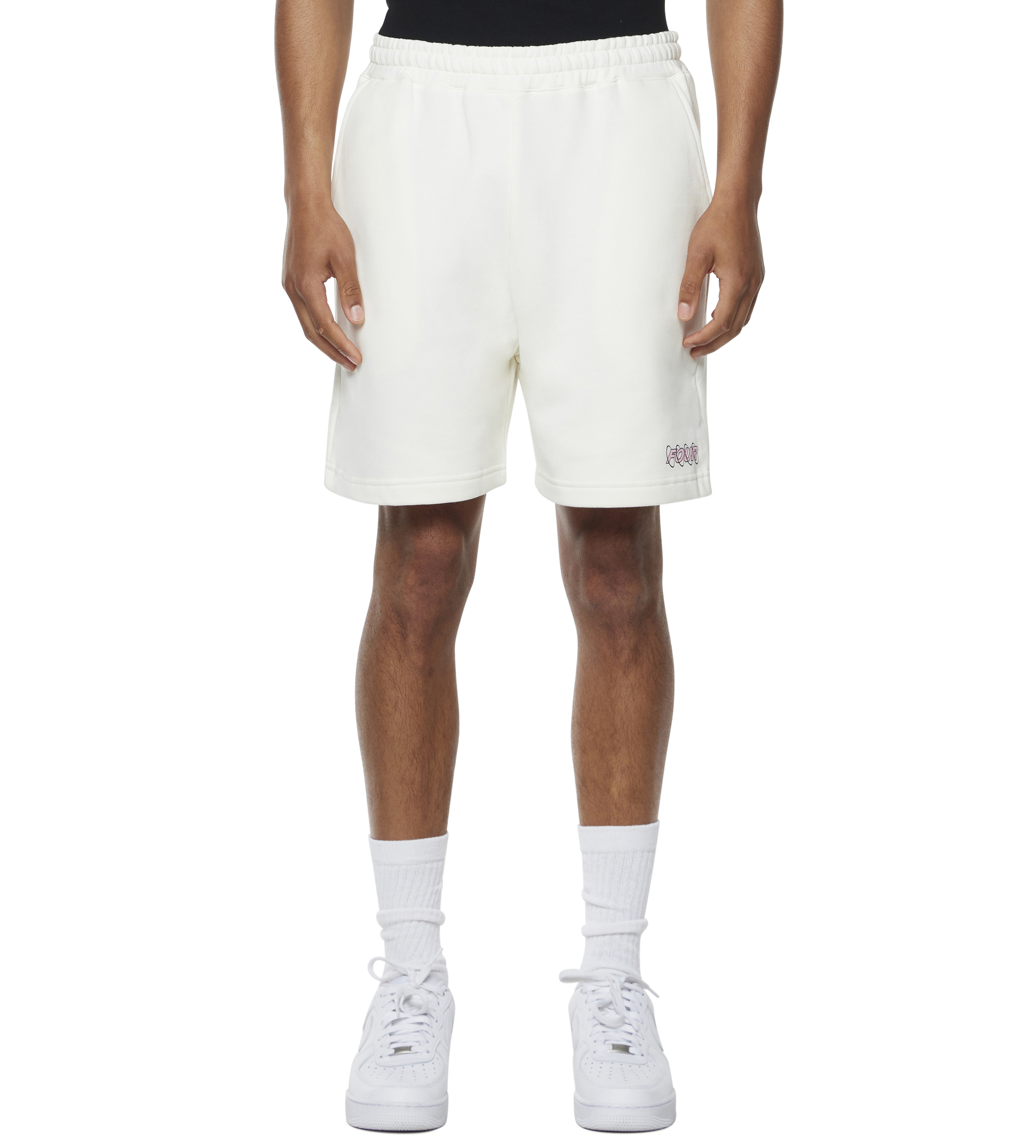 Circles Shorts Cannoli Cream/ Soft Pink