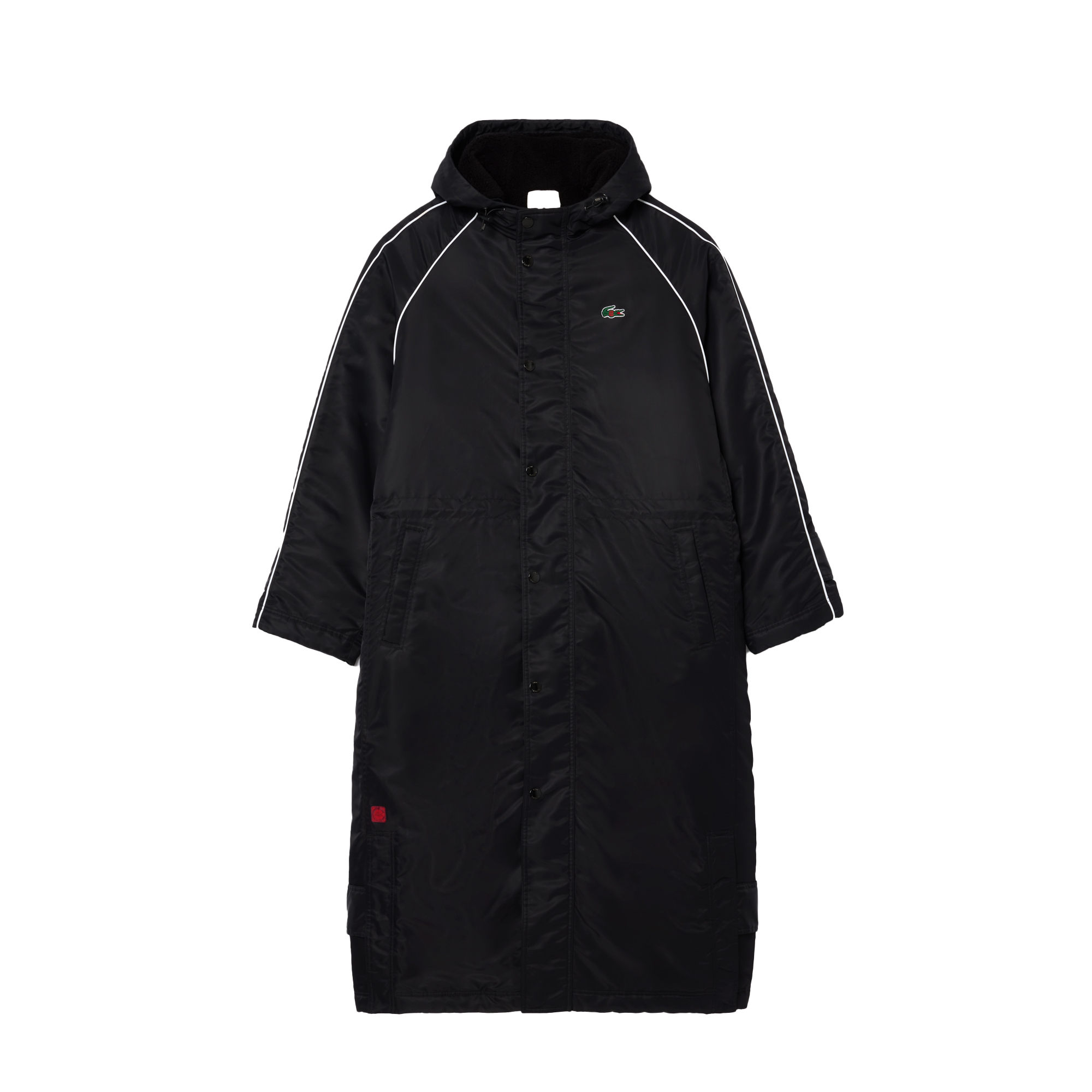 Lacoste x Clot Reversable Parka Black FOUR Amsterdam