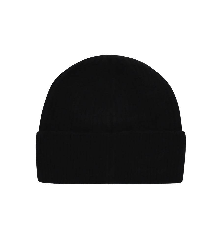 Casablanca Wool Beanie in Black