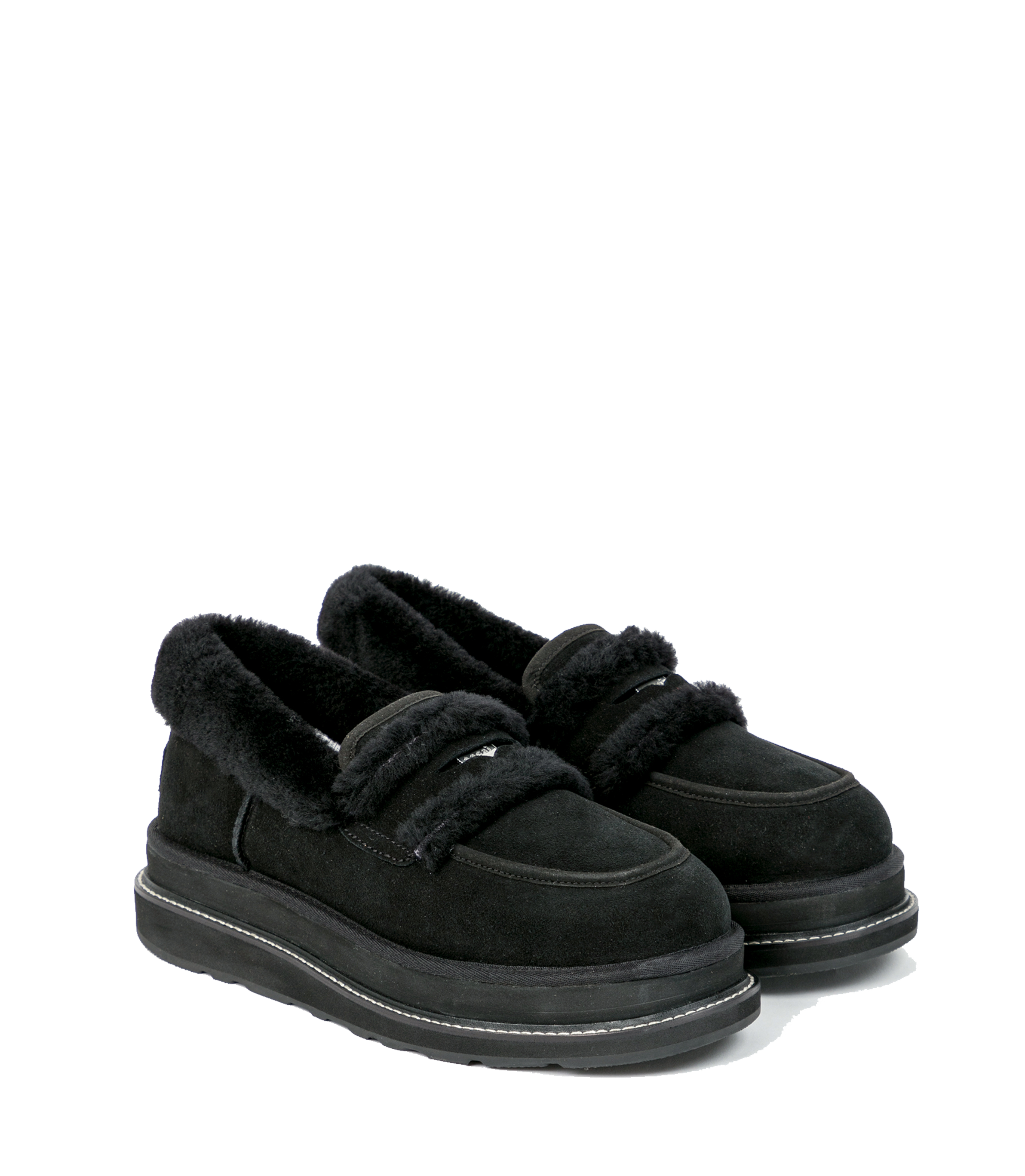 UGG x Sacai Loafer in Black