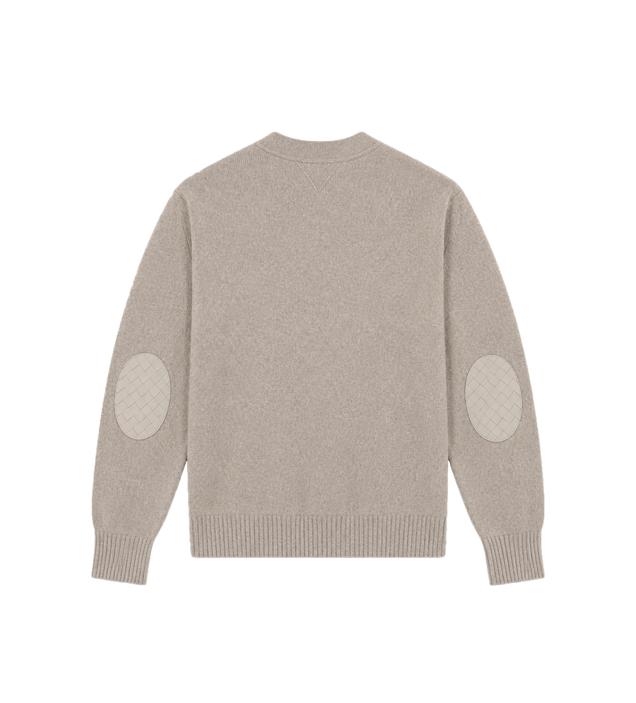 Bottega Veneta Vest van kasjmiermix in Greige Melange