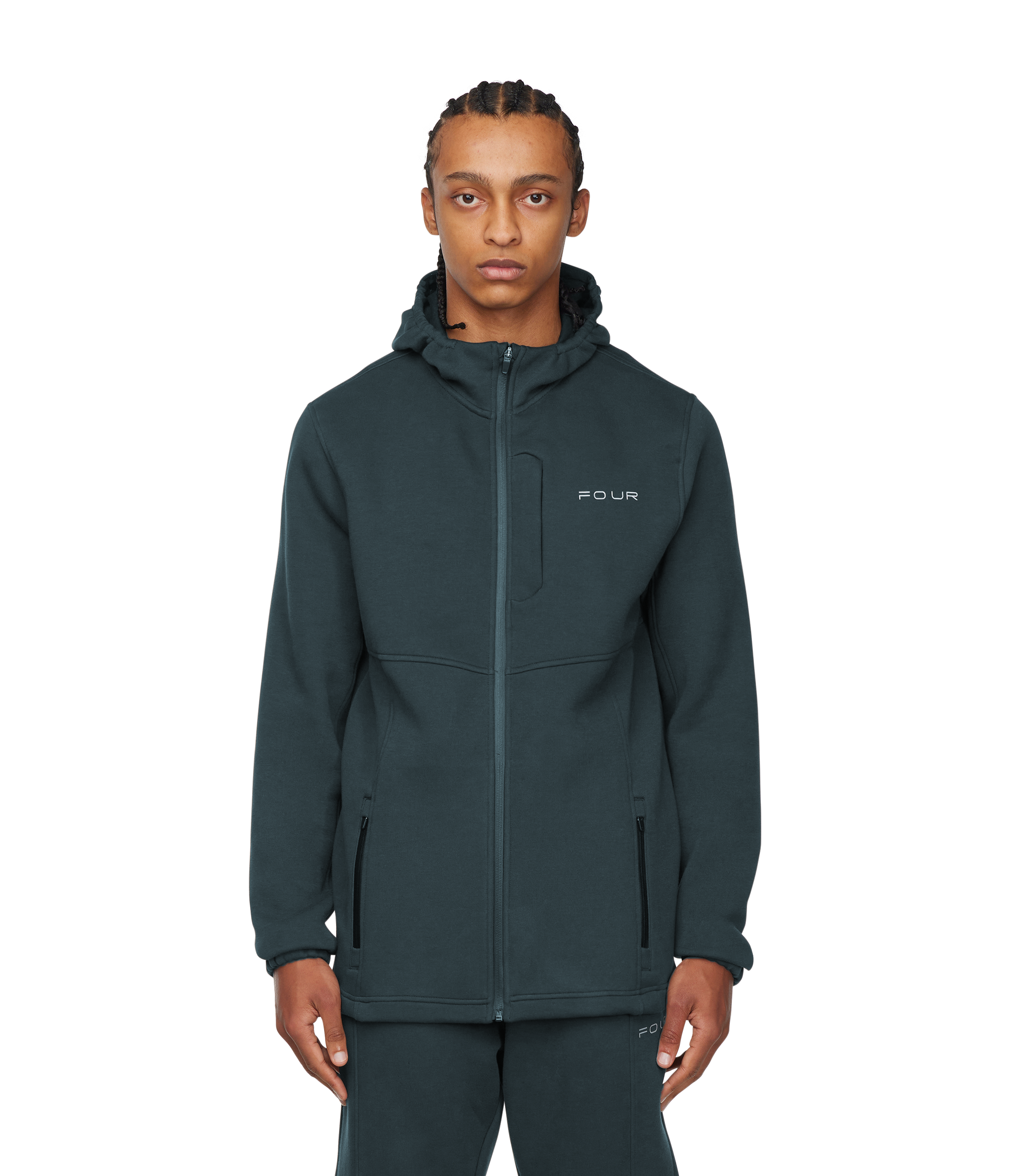 Sportswear Fleece Track Jacket Dark Green