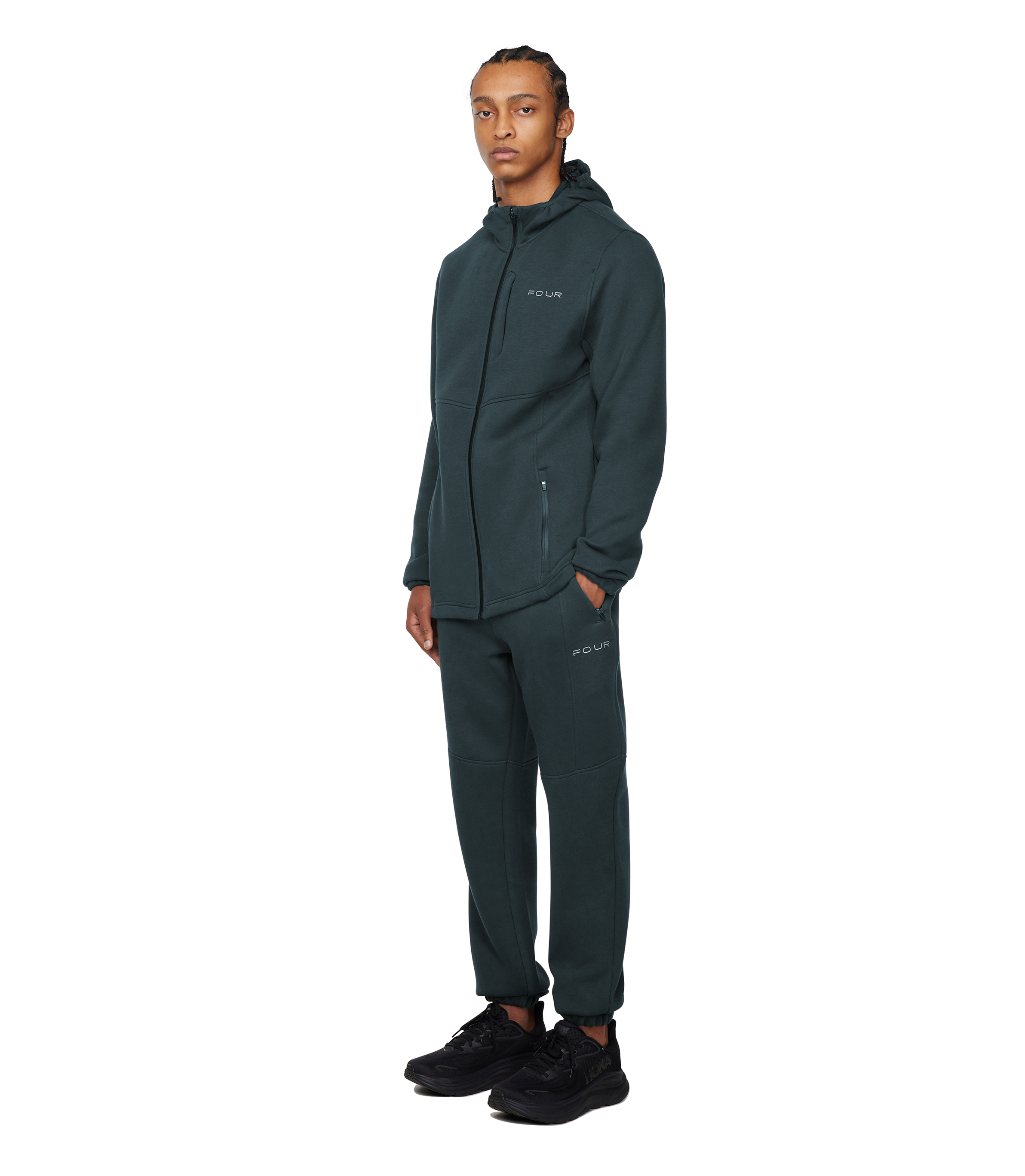 Sportswear Fleece Track Jacket Dark Green