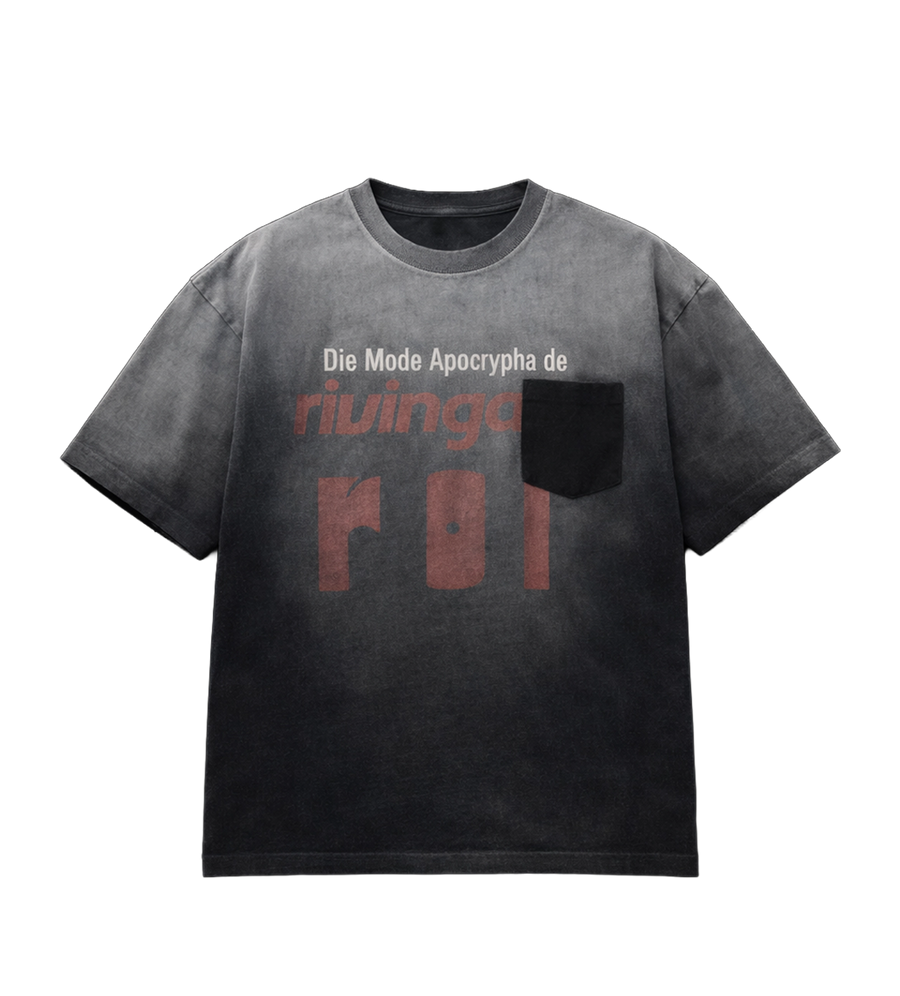 123 Rivington Die Moda CVA Tee in Black