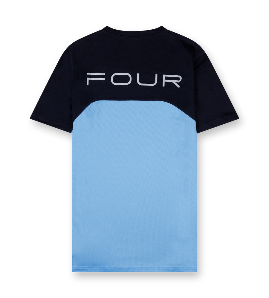 Sportswear T-shirt Navy/ Light Blue