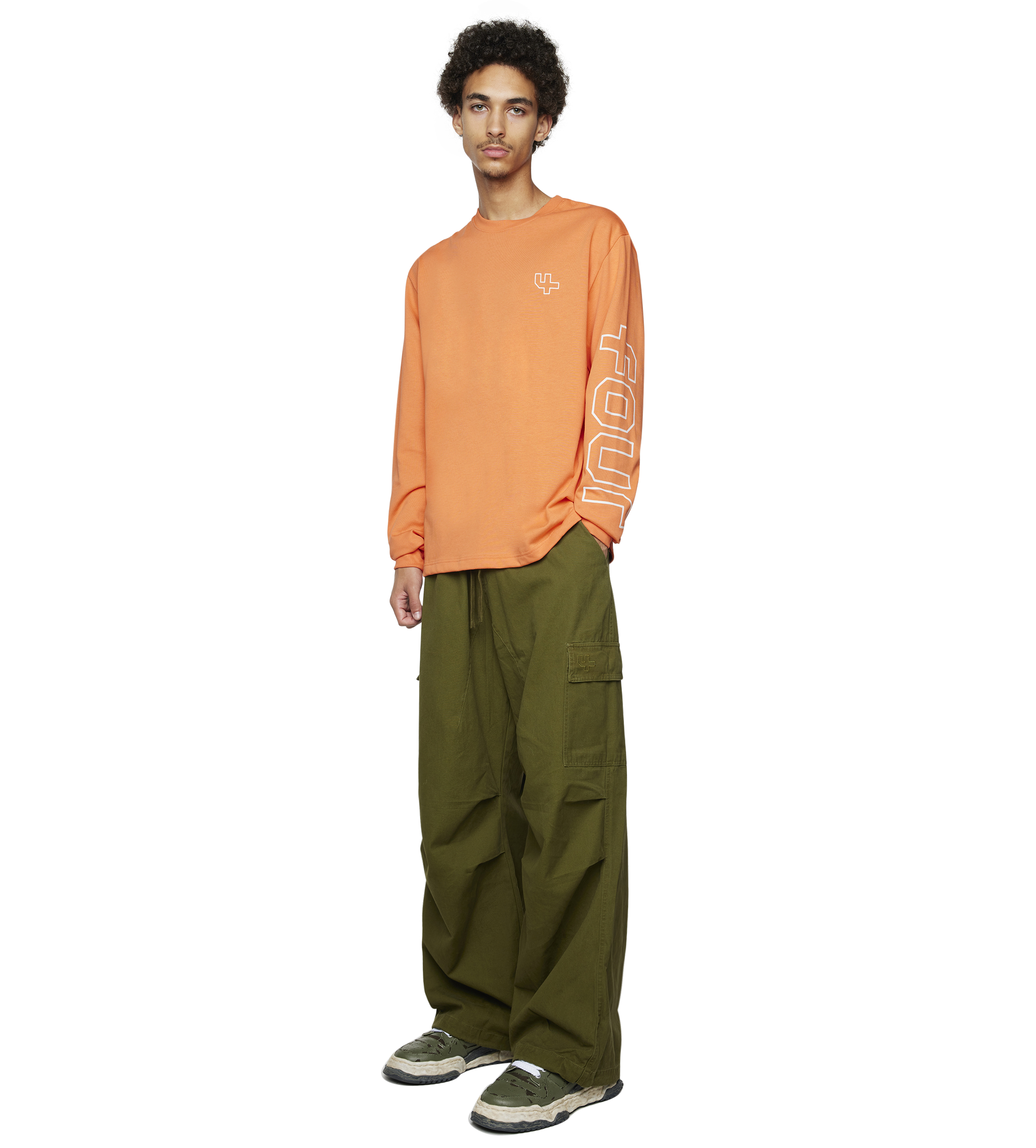 Parachute Pants All Dark Green