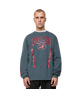 Arrow Logo Boxy Longsleeve Washed Zwart