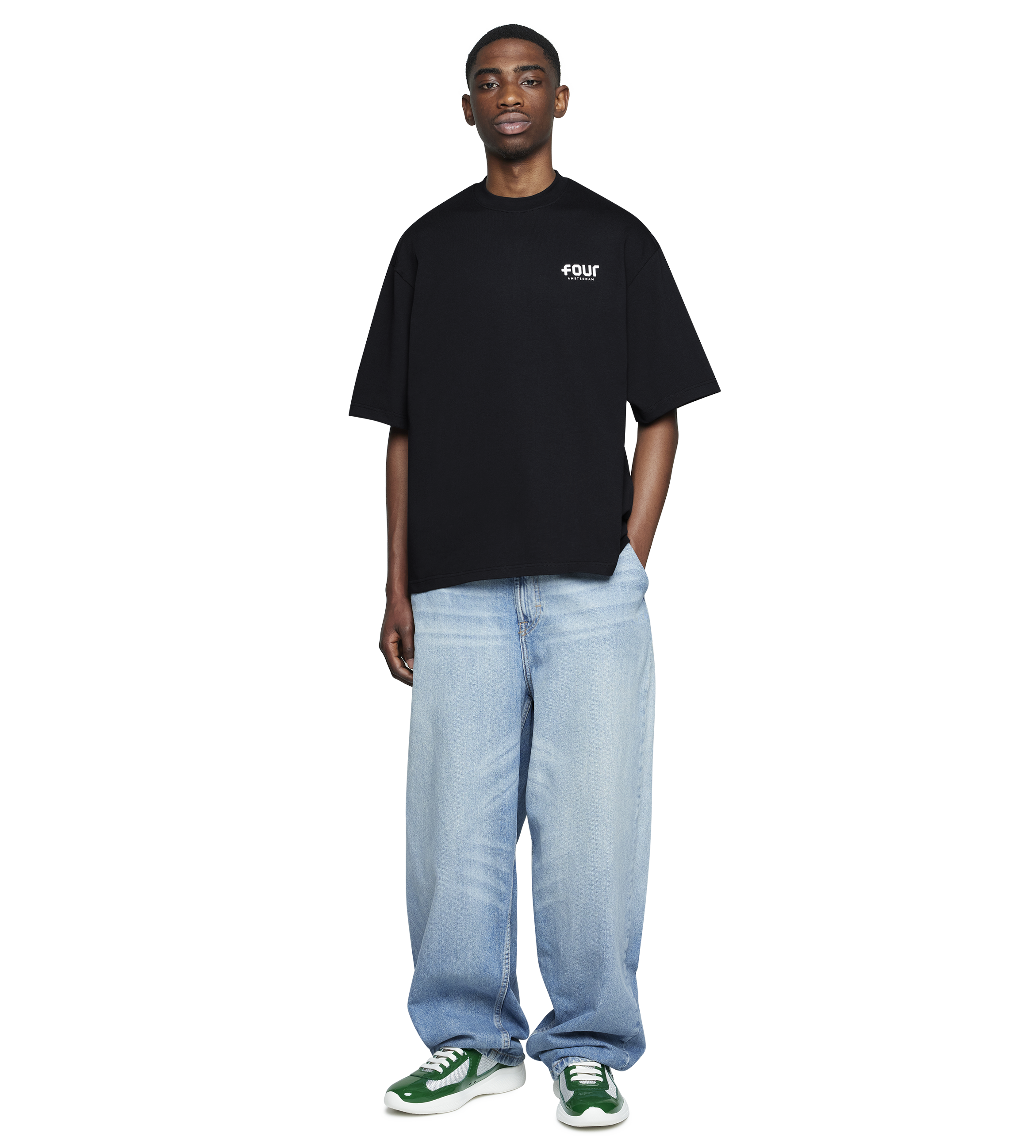 Logo Heavy T-shirt Black