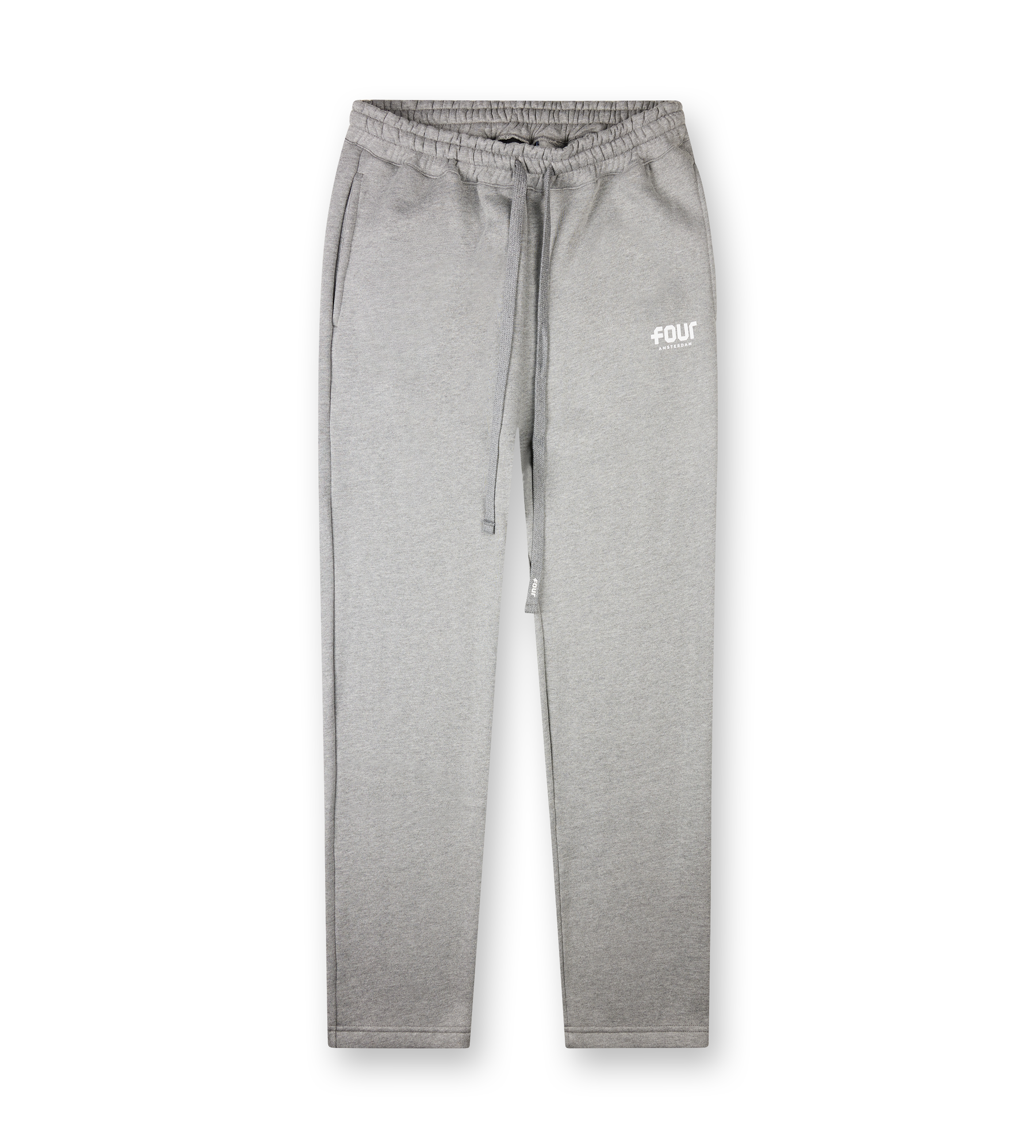 Logo Straight Leg Grey Melange